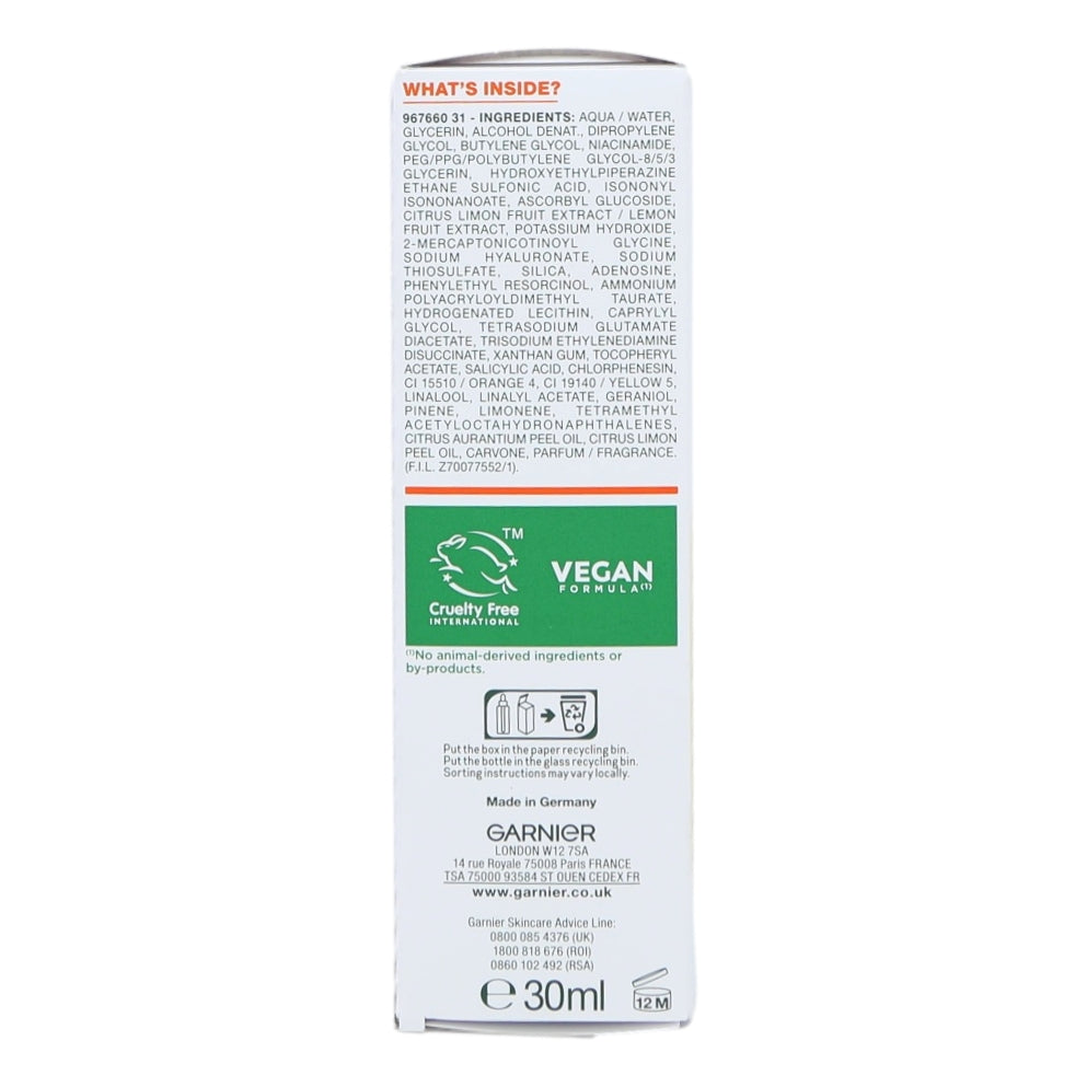 Garnier Naturals Vitamin C 30ml Serum Anti-Dark Spot