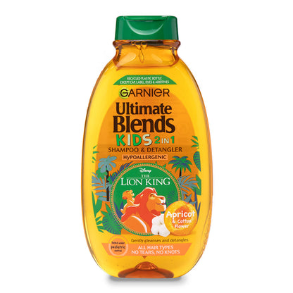 Garnier Ultimate Blends Core Kids Apricot Shampoo 250mL