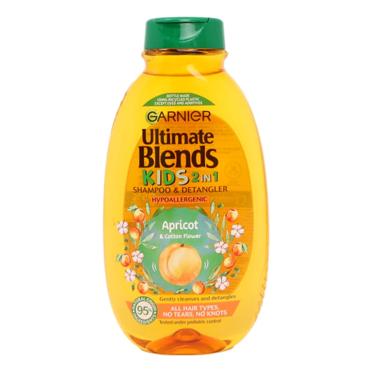 Garnier Ultimate Blends Shampoo 250ml Kids Apricot