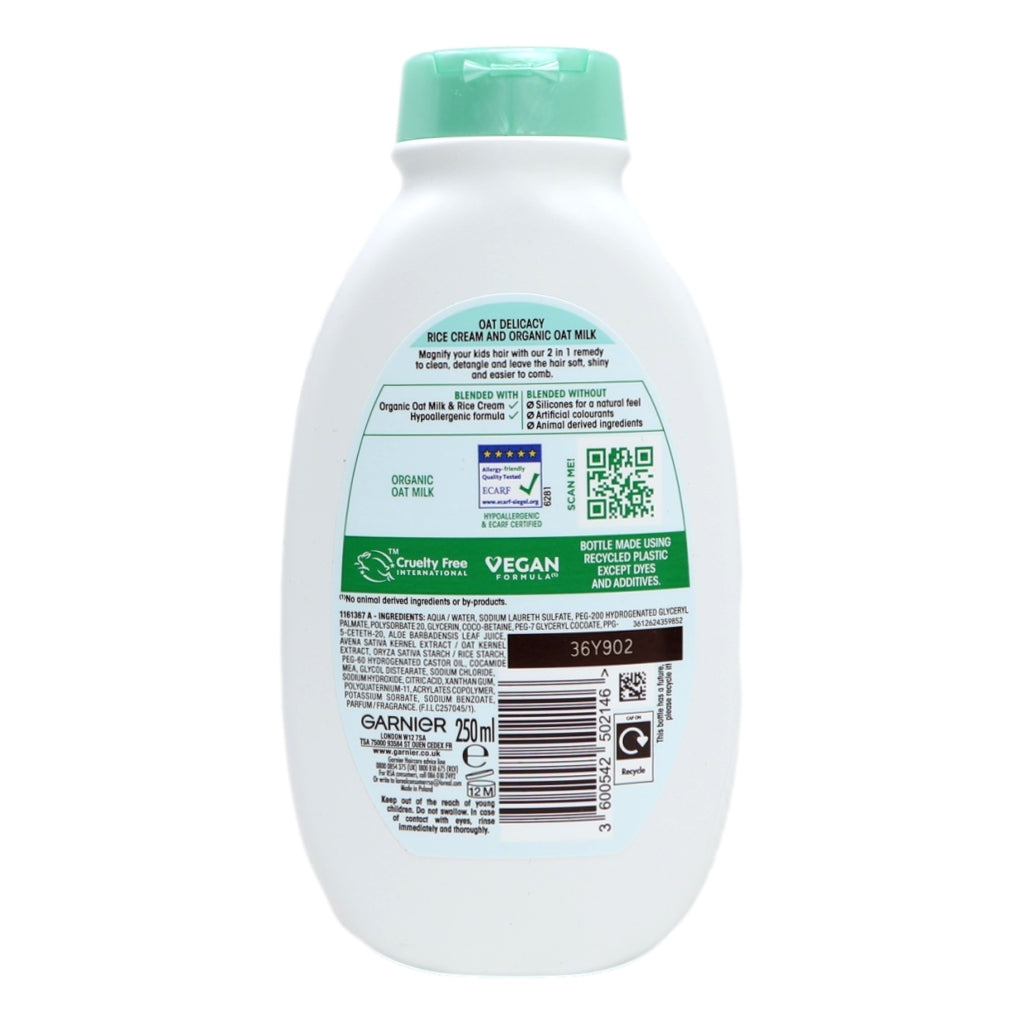 Garnier Ultimate Blends Core Kids Oat Shampoo 250mL