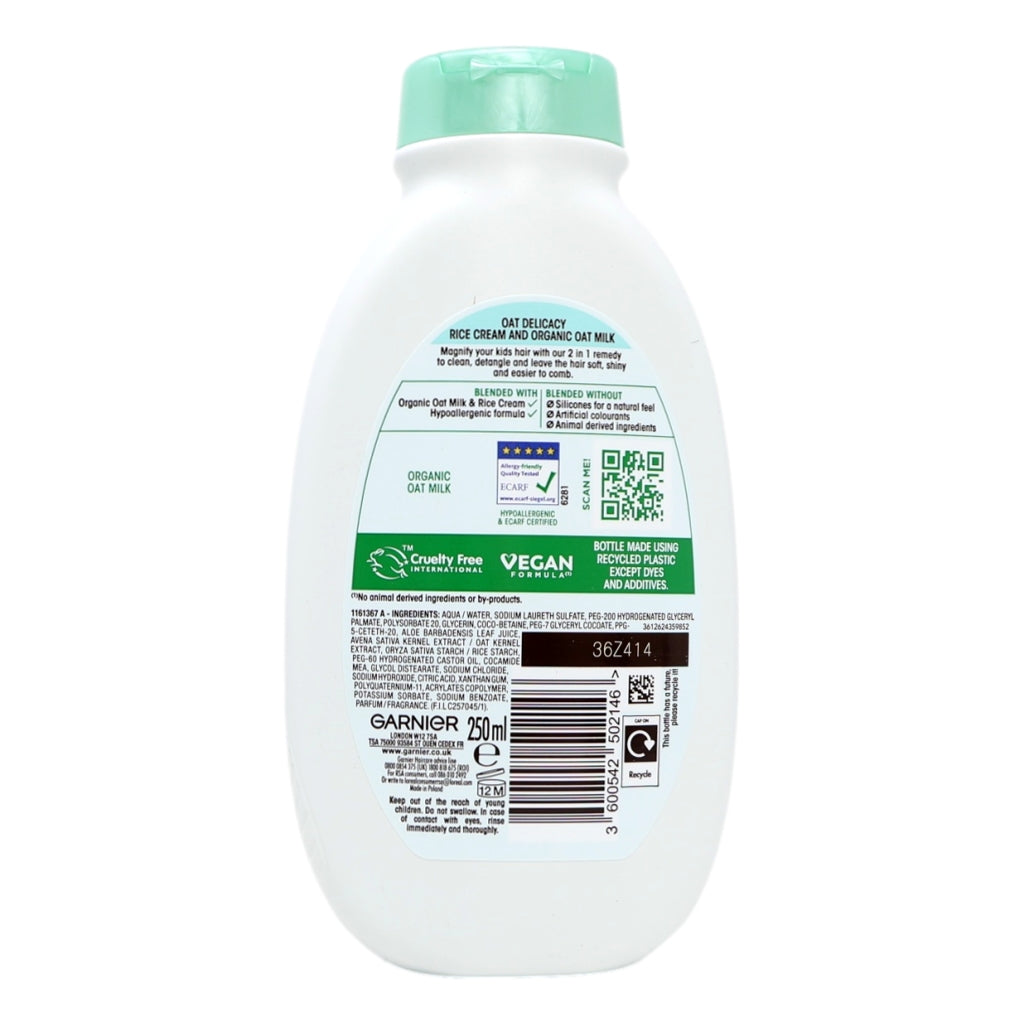 Garnier Ultimate Blends 250ml Kids Shampoo Oat