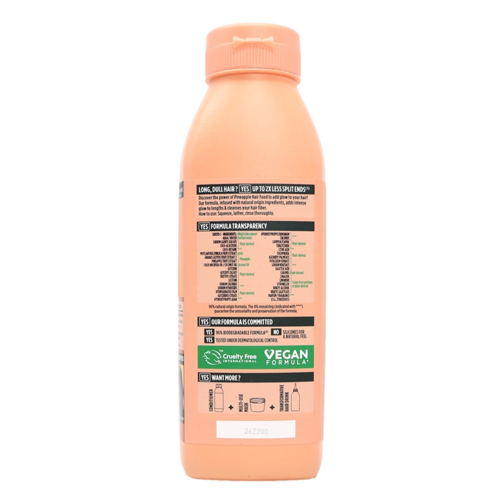 Garnier Ultimate Blends Hair Food 3in1 400ml Shampoo Pineapple