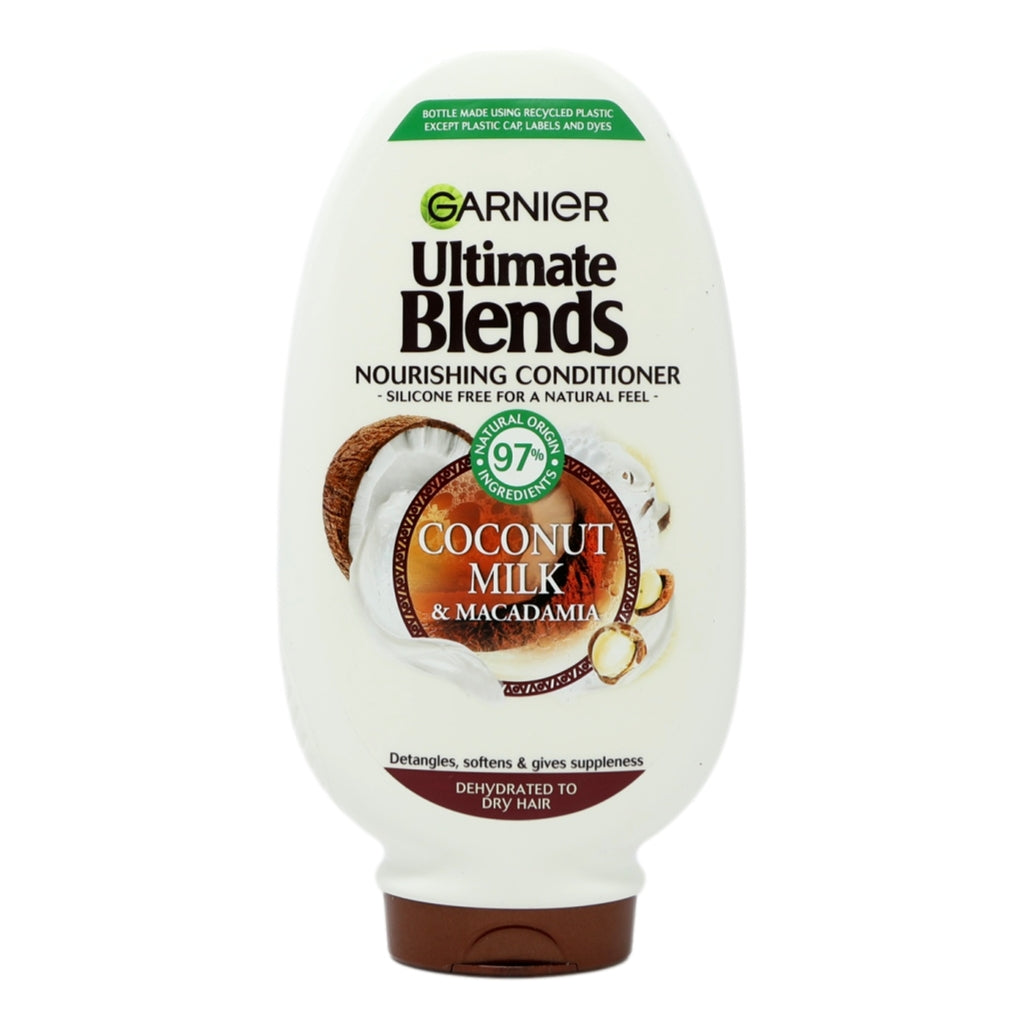 Garnier Ultimate Blends Conditioner 400ml Coconut Milk