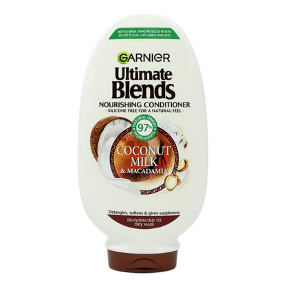 Garnier Ultimate Blends Conditioner 400ml Coconut Milk