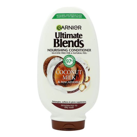 Garnier Ultimate Blends Conditioner 400ml Coconut Milk