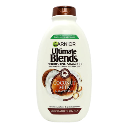 Buy Garnier Ultimate Blends Coconut Milk Shampoo 400ml online at Intamarque Wholesale – Trusted FMCG distributor