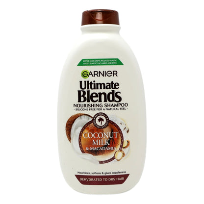 Garnier Ultimate Blends 400ml Shampoo Coconut Milk
