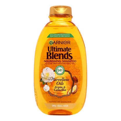 Buy Garnier Ultimate Blends Core Argan & Camellia Shampoo 400ml online at Intamarque Wholesale – Trusted FMCG distributor