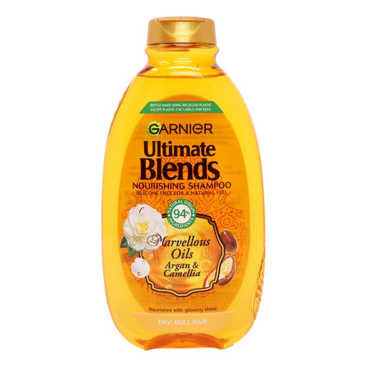 Garnier Ultimate Blends Shampoo 400ml Core Argan & Camellia