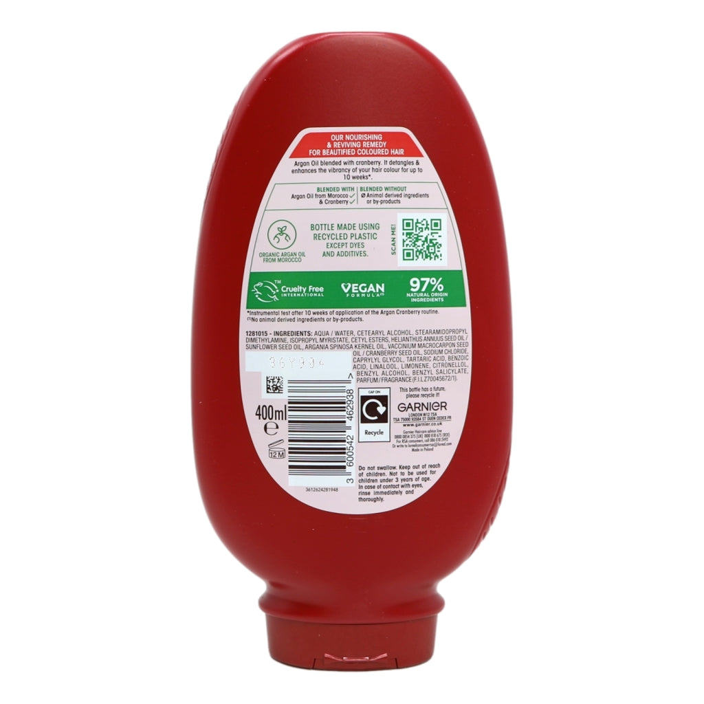 Garnier Ultimate Blends Core Argan & Cranberry Conditioner 400ml