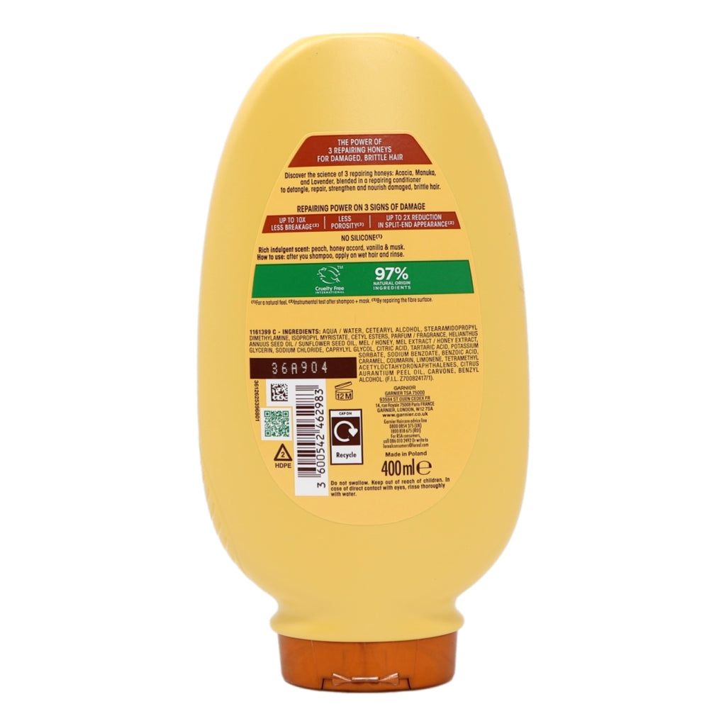 Garnier Ultimate Blends Conditioner 400ml Honey Treasures
