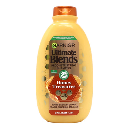 Buy Garnier Ultimate Blends Honey Treasures Shampoo 400ml online at Intamarque Wholesale – Trusted FMCG distributor