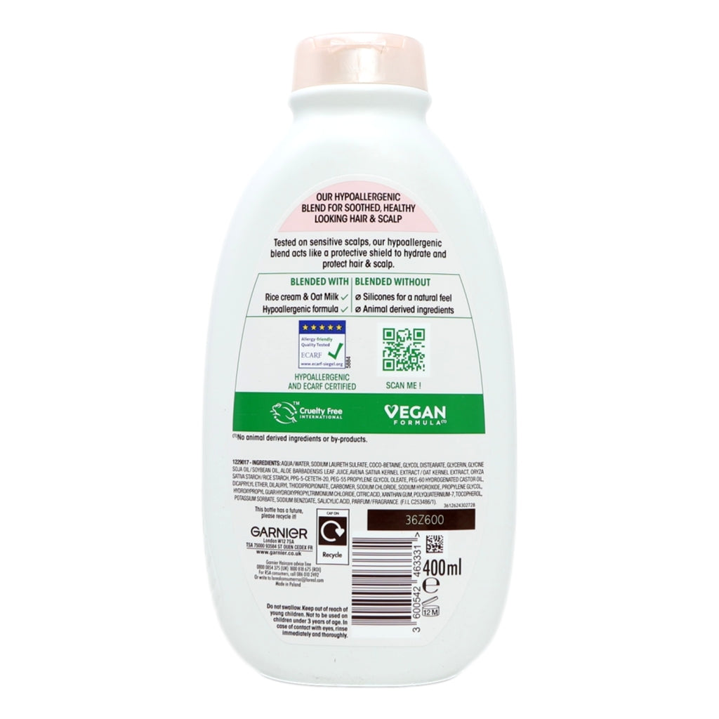 Garnier Ultimate Blends Oat Shampoo 400ml