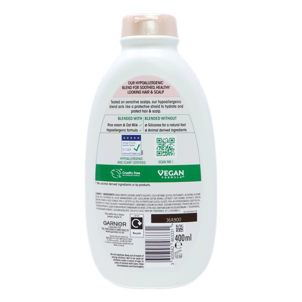 Garnier Ultimate Blends Shampoo 400ml Oat