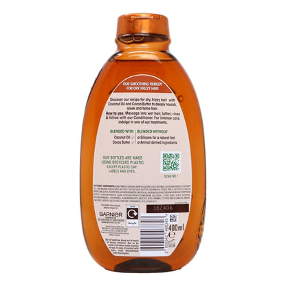 Garnier Ultimate Blends The Sleek Restorer ( Coconut Oil & Cocoa Butter) Shampoo 400ml