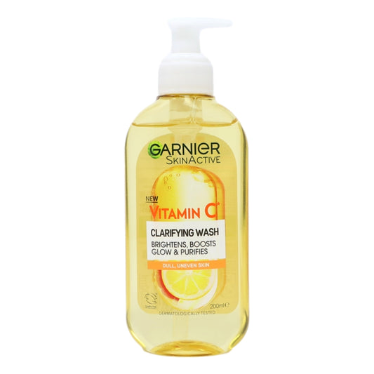 Garnier Naturals Cleansing Face Wash 200ml Vitamin C