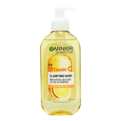 Garnier Naturals Cleansing Face Wash 200ml Vitamin C