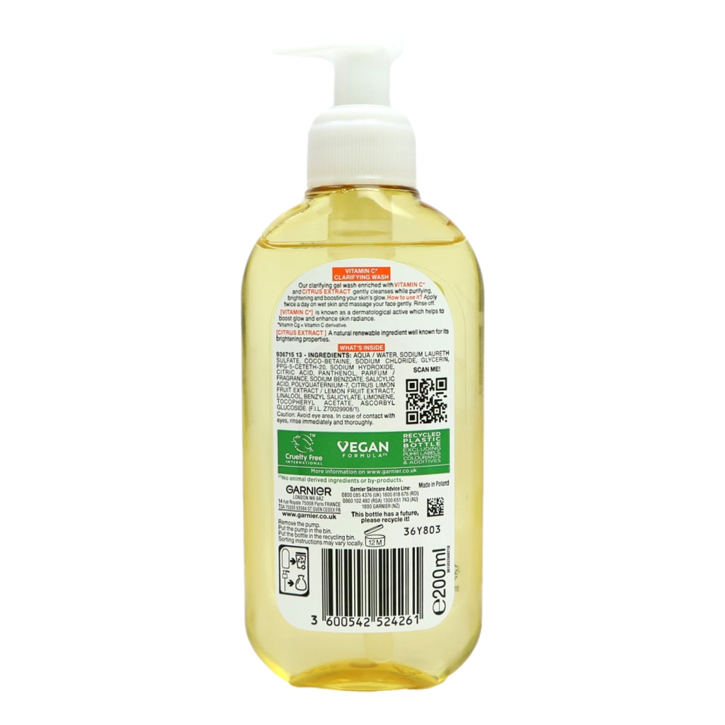 Garnier Naturals Vitamin C Wash