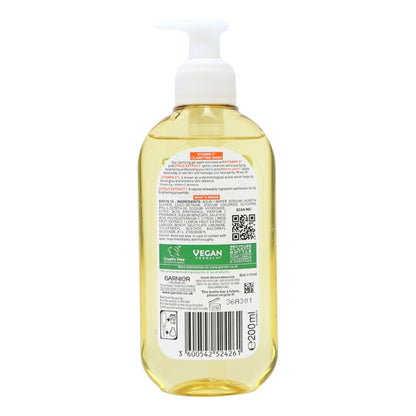Garnier Naturals Cleansing Face Wash 200ml Vitamin C