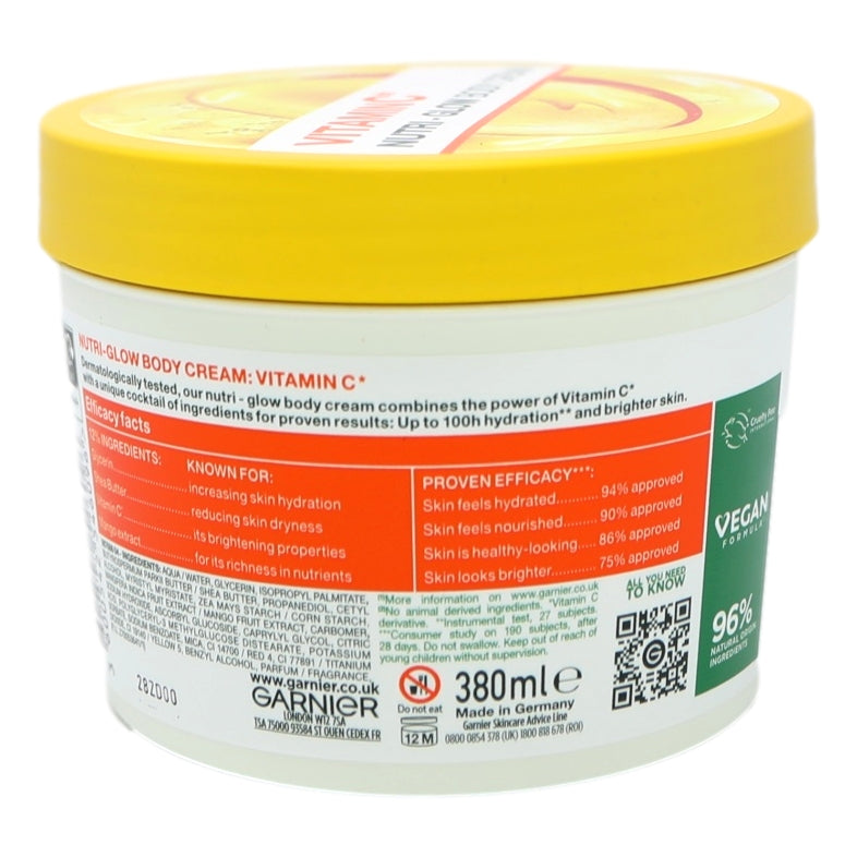 Garnier Body Superfood 380ml Mango & Vitamin C Dry Dull Skin