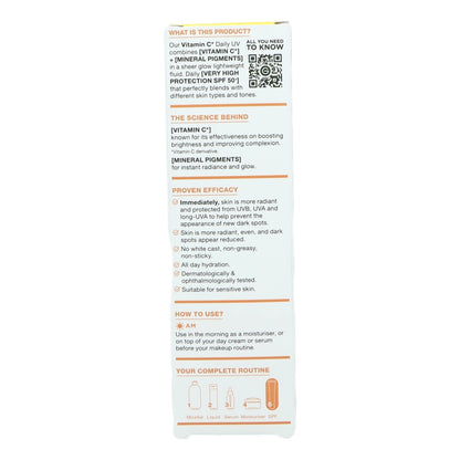 Garnier Vitamin C DAILY UV Glow SPF50+ 40ml