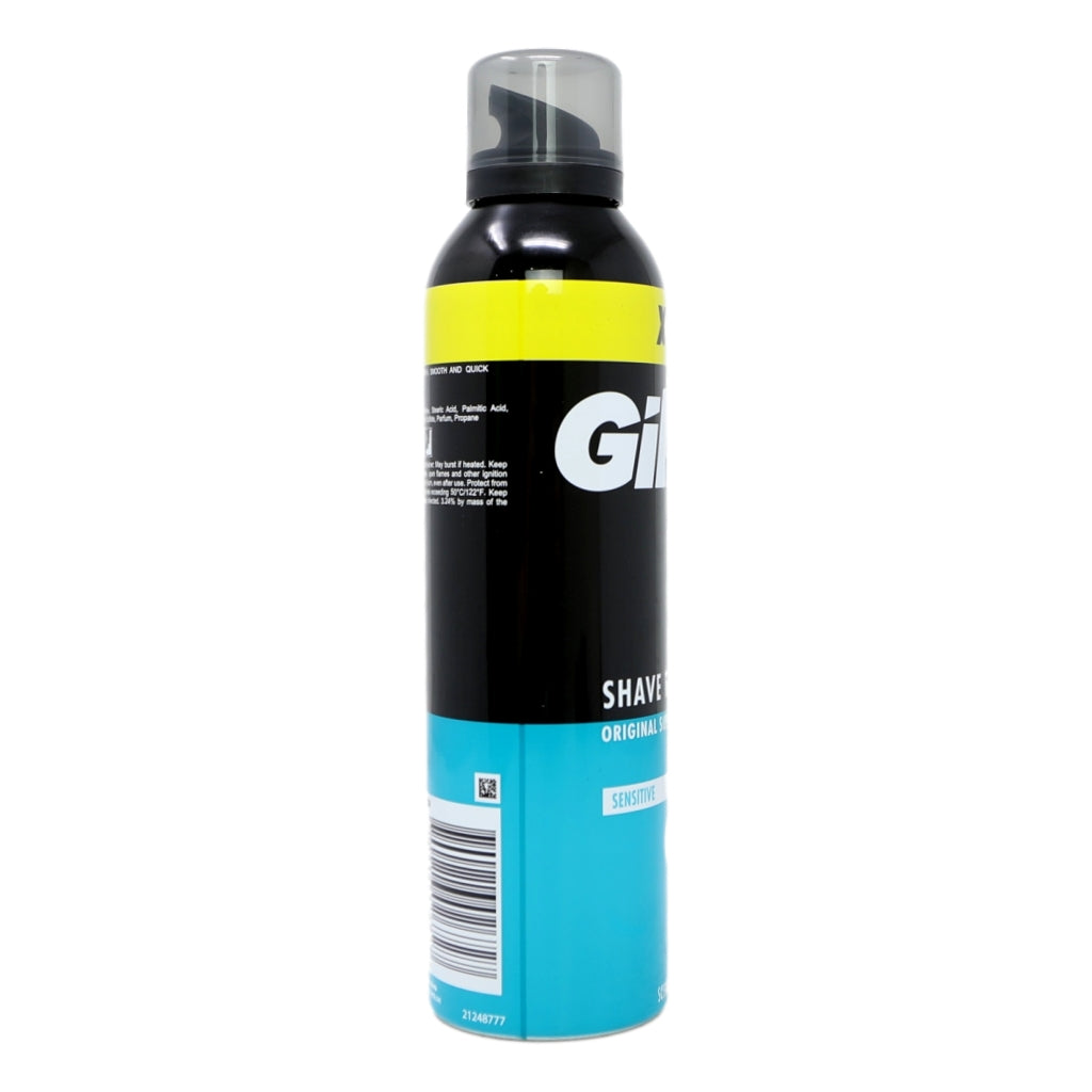 Gillette Shave Foam 300ml Sensitive NEW (GB TEXT ONLY)