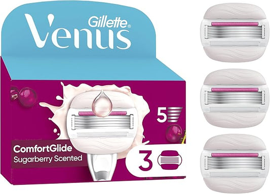 Gillette Venus Comfortglide Pro Blades 3s Sugarberry