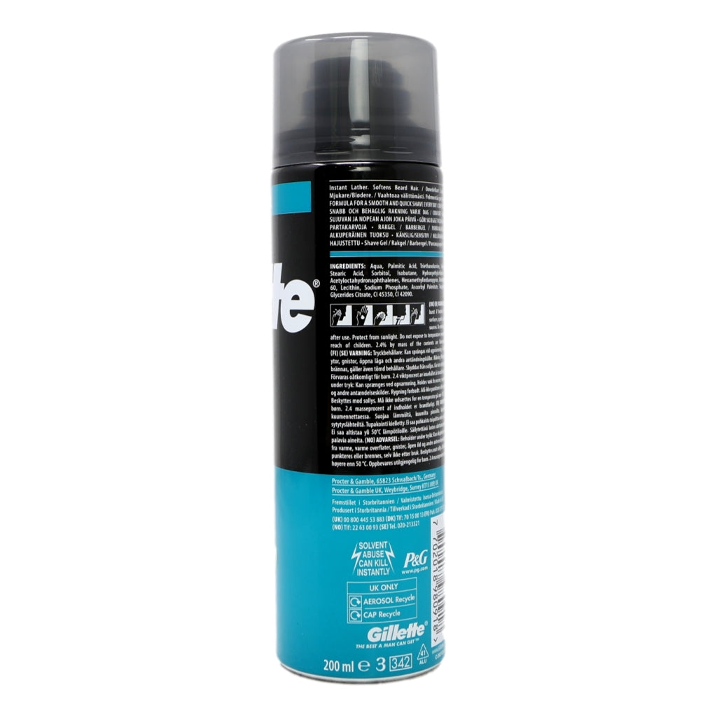 Gillette Classic Shave Gel 200ml Sensitive Skin
