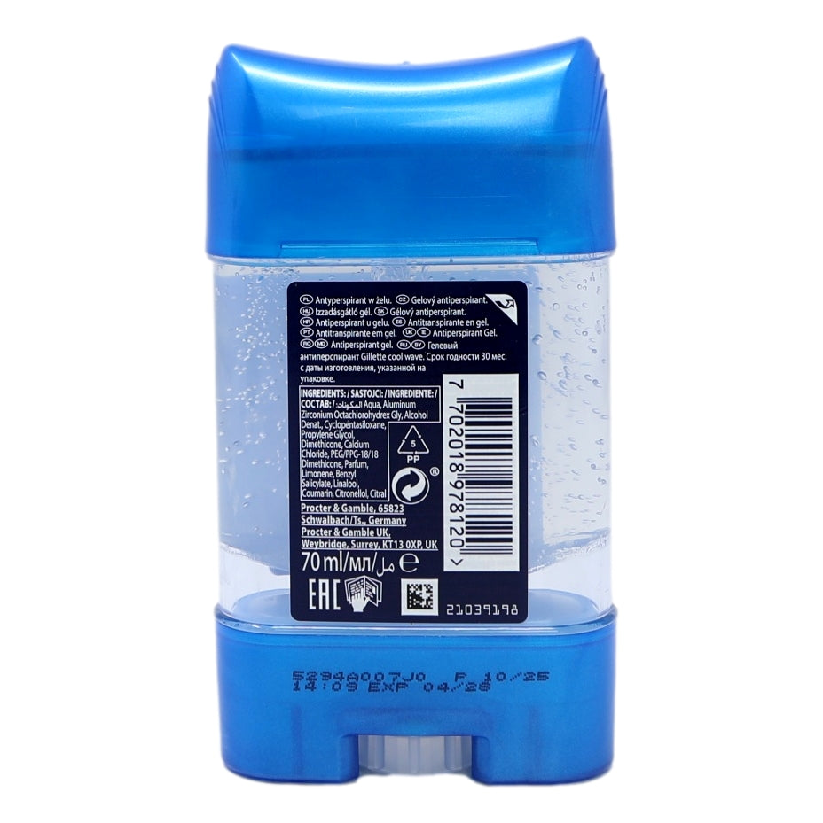 Gillette Stick 70ml Cool Wave