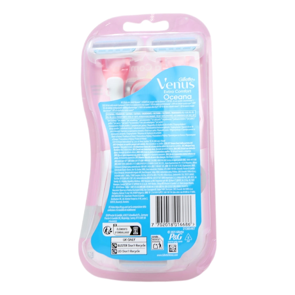 Gillette Venus Simply 3 Disposable Razor 3s Oceana