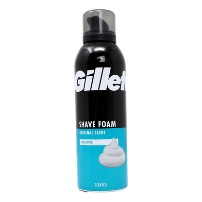 Buy Gillette Classic Shave Foam 200ml Sensitive Skin online at Intamarque Wholesale – Trusted FMCG distributor