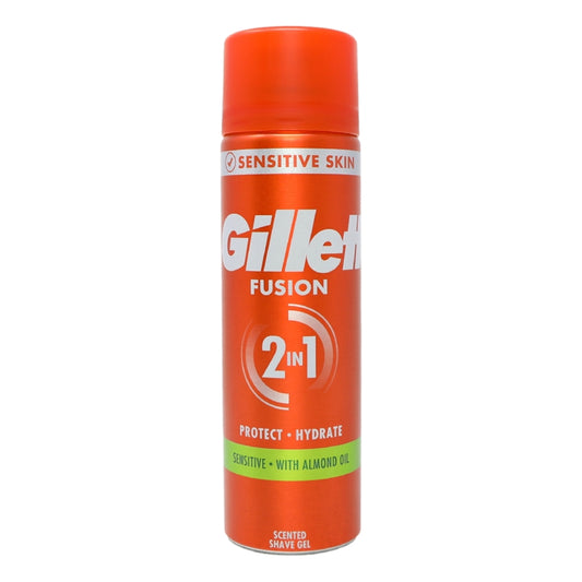 Gillette Fusion5 Shave Gel 200ml Sensitive
