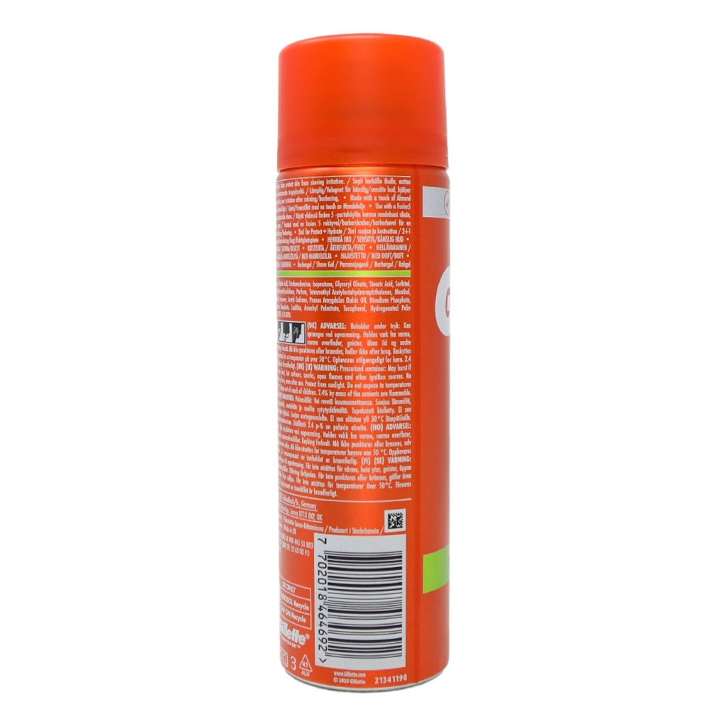Gillette Fusion5 Shave Gel 200ml Sensitive