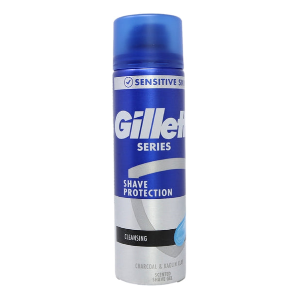 Gillette Series Shave Gel 200ml Cleansing with Charcoal