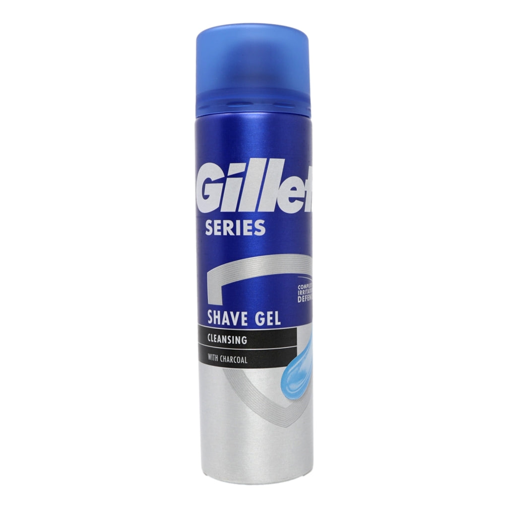 Gillette Series Shave Gel 200ml Cleansing with Charcoal