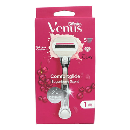 Gillette Venus ComfortGlide Sugarberry with Olay Platinum Razor