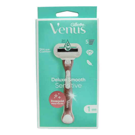 Gillette Venus Deluxe Smooth Sensitive Rose Gold Razor