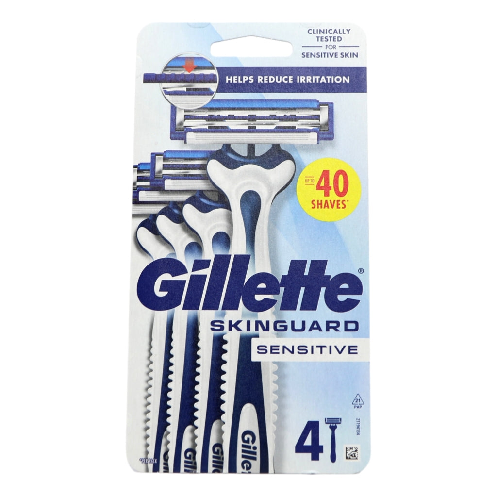 Buy Gillette Disposable Razor 4s Skinguard Sensitive online at Intamarque Wholesale – Trusted FMCG distributor