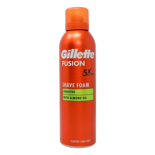 Gillette Fusion Shaving Foam 250ml Sensitive Skin