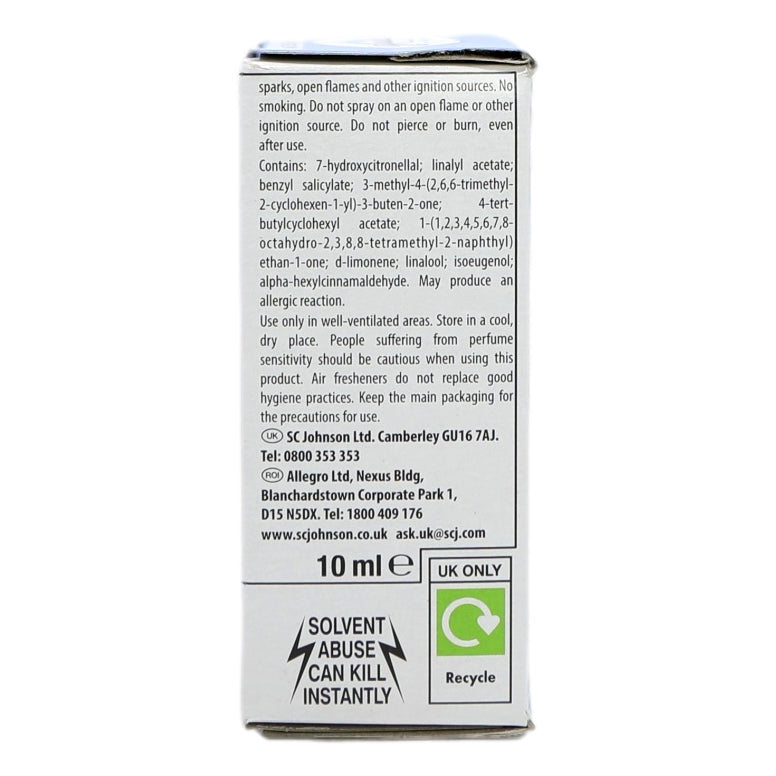 Glade Touch & Fresh Refill 10ml Clean Linen