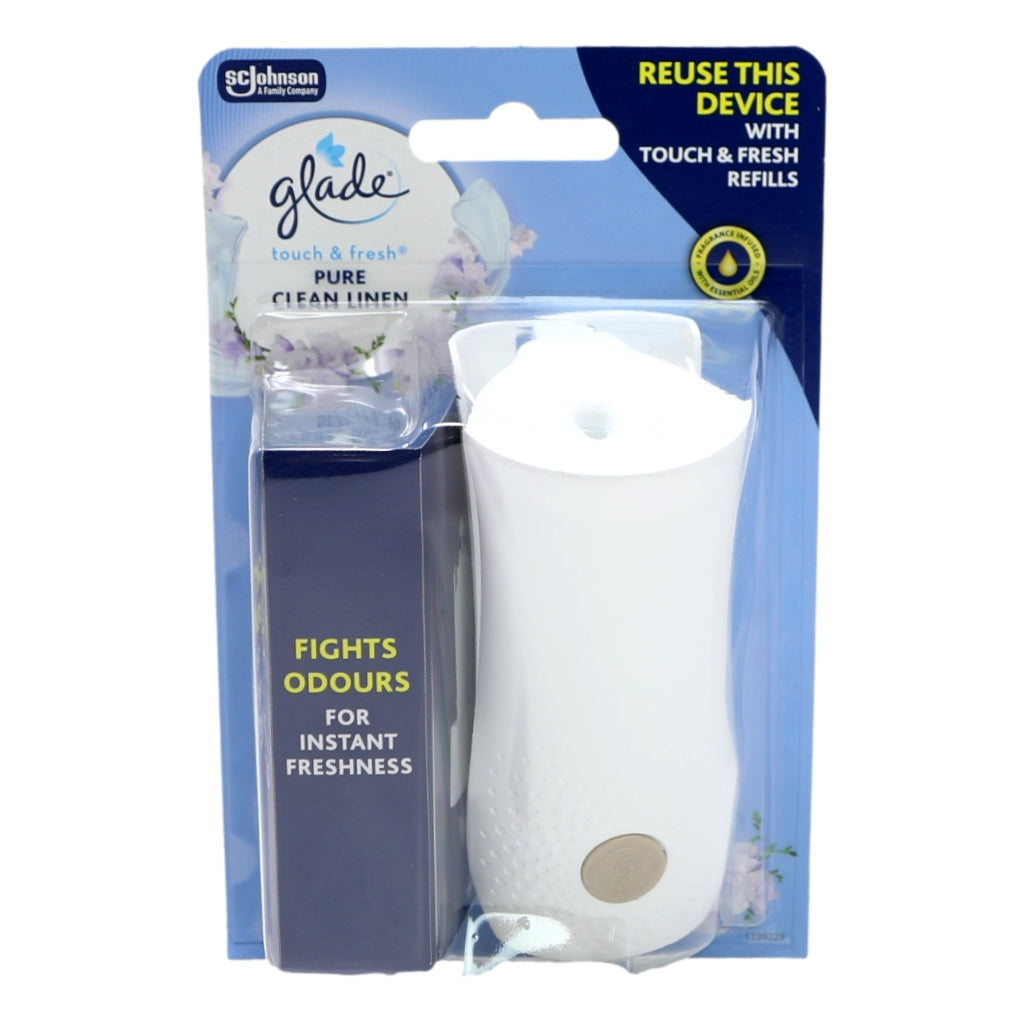 Glade Touch & Fresh Holder 10ml Clean Linen
