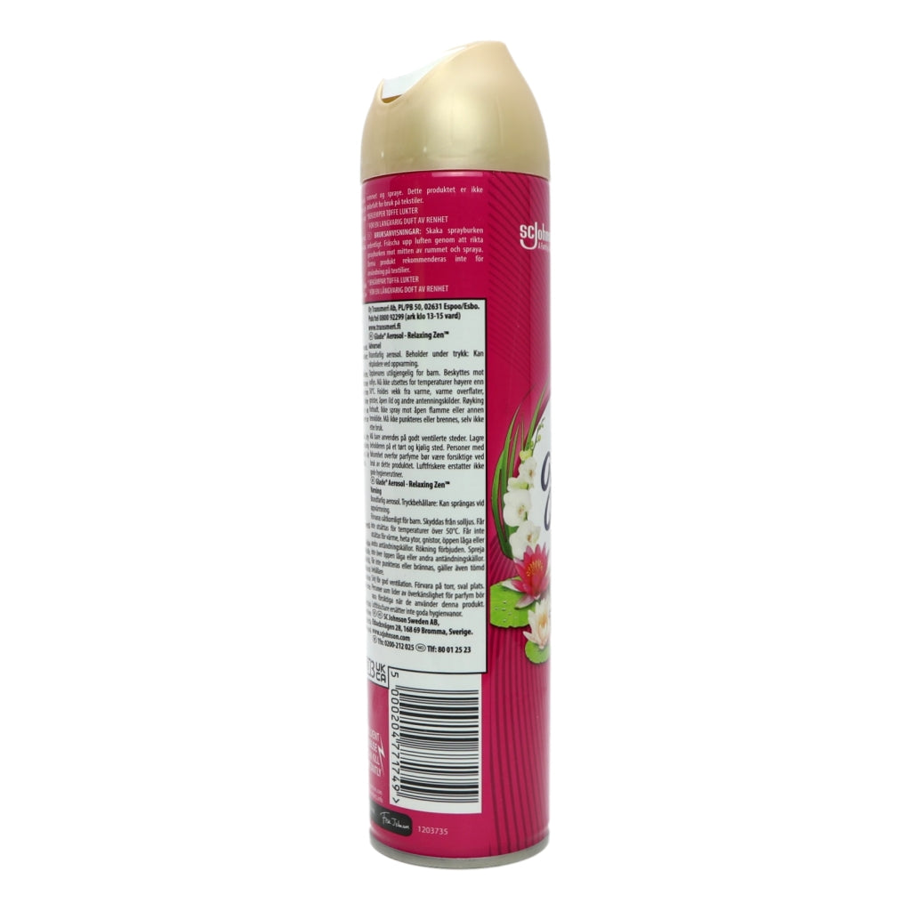 Glade True Scent Aerosol 300ml Relaxing Zen