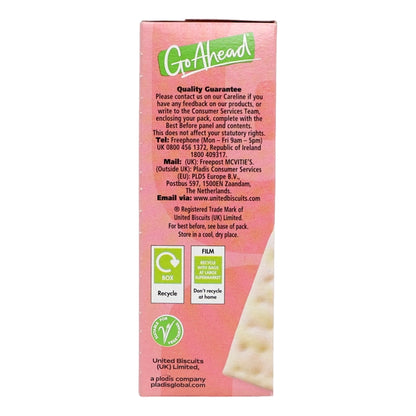 Go Ahead Strawberry Yogurt Breaks 4pk 9x4x35.5g
