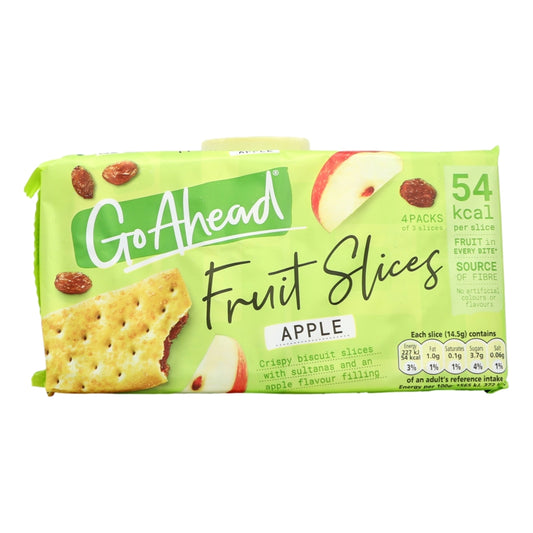Buy Go Ahead Apple Crispy Fruit Slices 4pk 22x4 online at Intamarque Wholesale – Trusted FMCG distributor