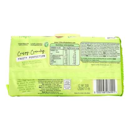 Go Ahead Apple Crispy Fruit Slices 4pk 22x4