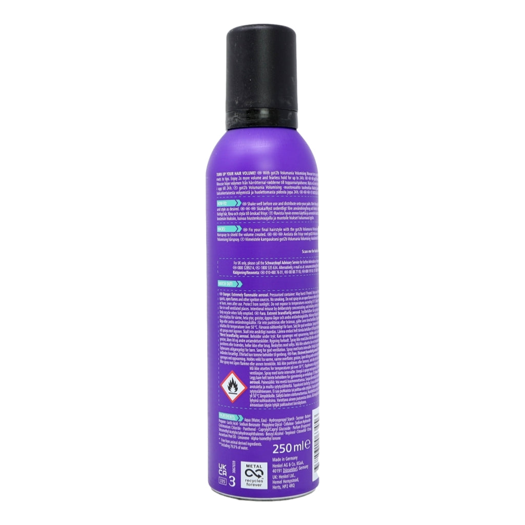 Got2b Volumaniac Mousse