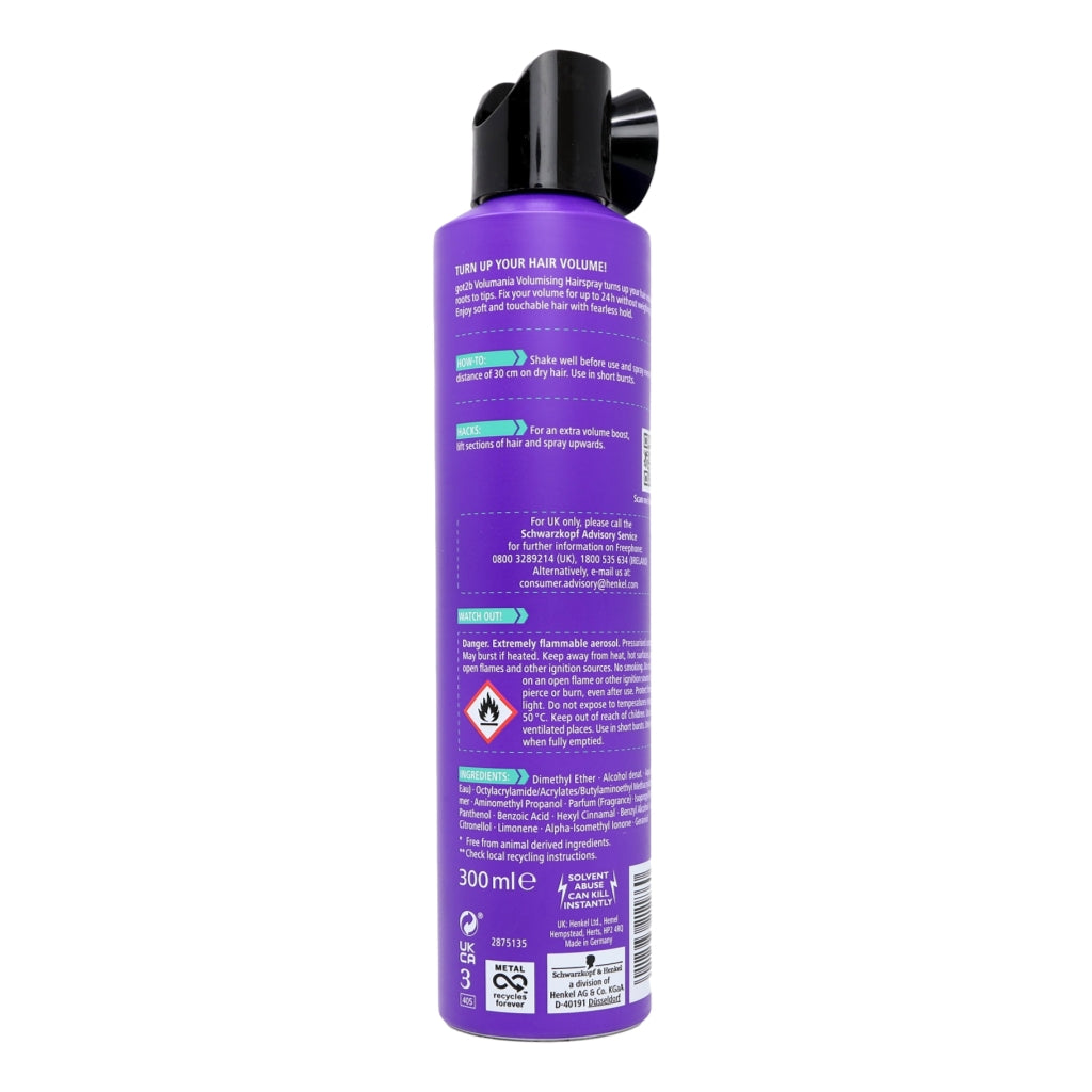 Got2B Volumania Hairspray 300ml