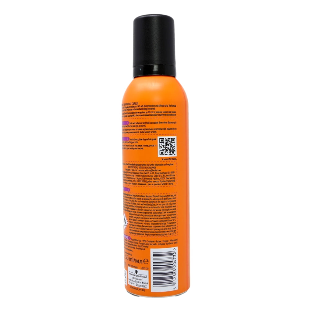 Got2b Curling Mousse 250ml Twisting UK