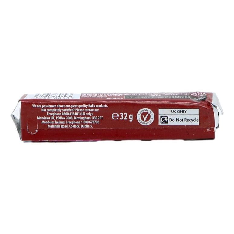 Halls 32g Cherry