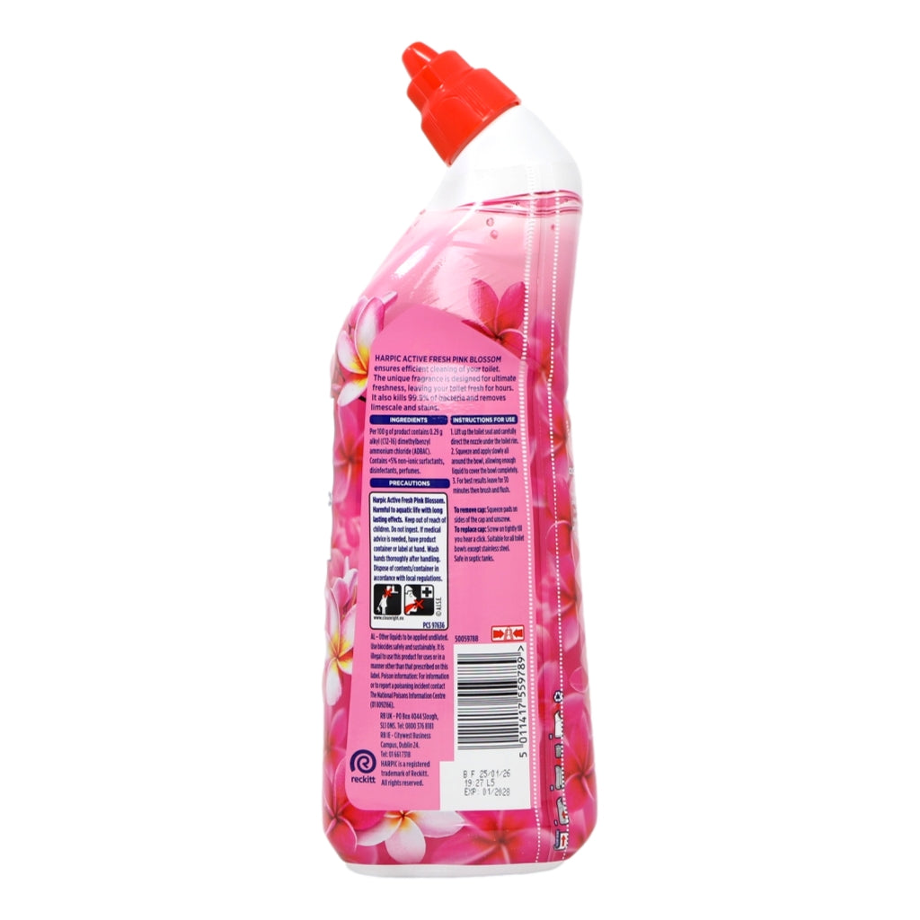Harpic Active Cleaning Gel 750ml Pink Blossom